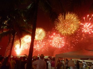 コパカバーナ海岸・年越し花火